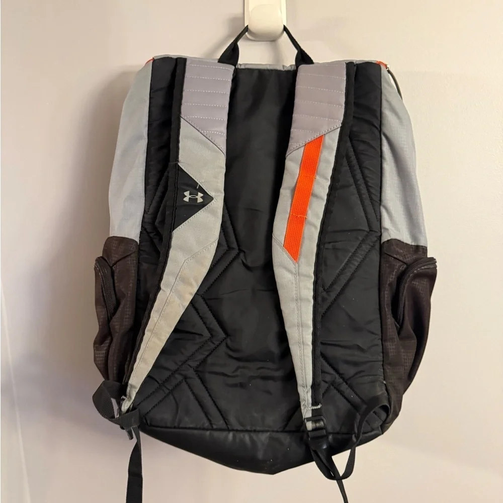 Under Armour Black and Orange Men's Backpack